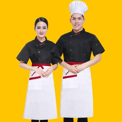 A variety of different styles of chef uniforms (2)