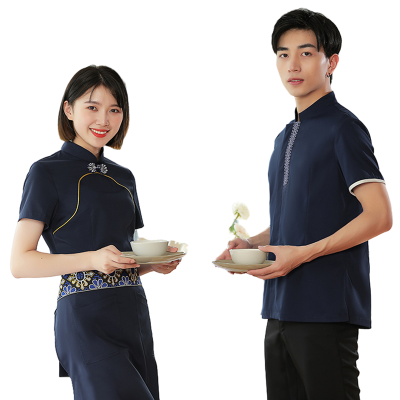 Chinese hot-selling slim hotel uniforms (4)