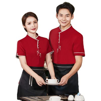 Chinese restaurant catering service uniform (2)