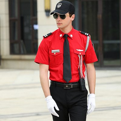 Color fashion design shirt security uniform (5)