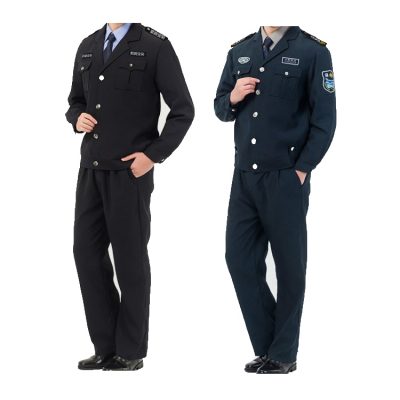 Comfortable spring and autumn security uniforms (1)