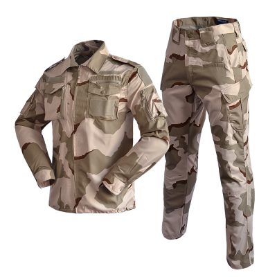Custom windproof desert military uniform (4)