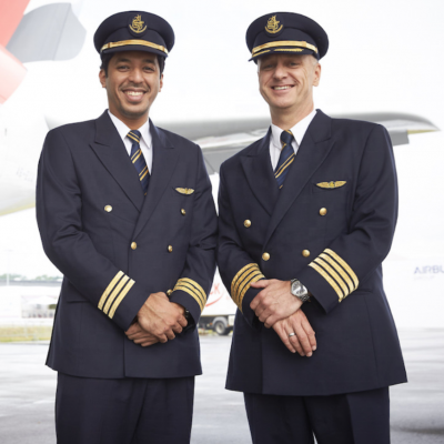 Customize Emirates airline pilot uniforms (2)