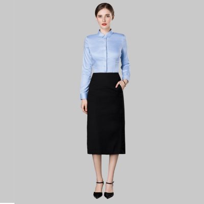 Customized soft red company uniform (3)
