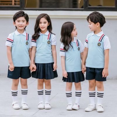 Factory custom kindergarten uniforms (3)