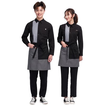 Fashion design classic restaurant uniform (5)
