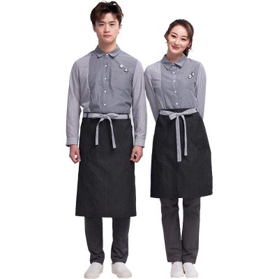 Fashion theme tea restaurant uniform (3)