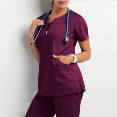 Frosted colored flexible medical uniforms (4)