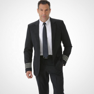 High-end gray design pilot uniform (5)