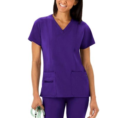 Multifunctional color hospital uniform (6)