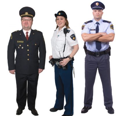 New custom unisex police uniform (1)