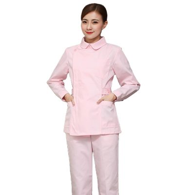 New design pink hospital uniform (1)