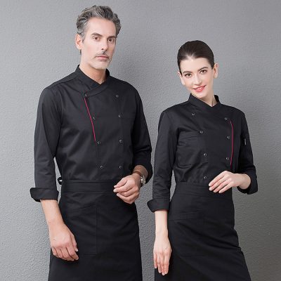 New double-breasted catering uniforms (5)