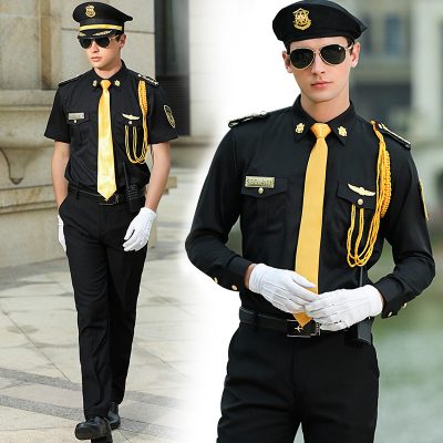 Newly designed and decorated security uniforms (4)