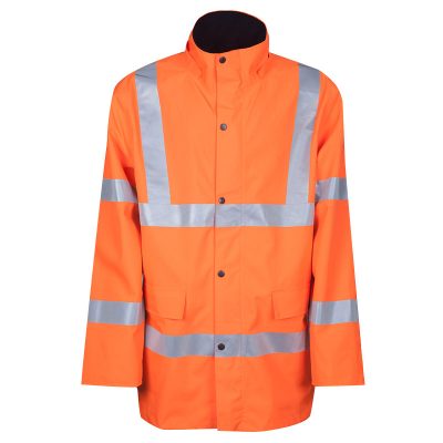 Orange outdoor safety industrial uniform (1)