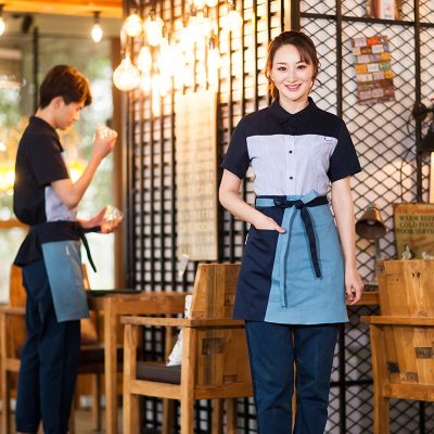Personalized fashion custom restaurant uniforms (1)