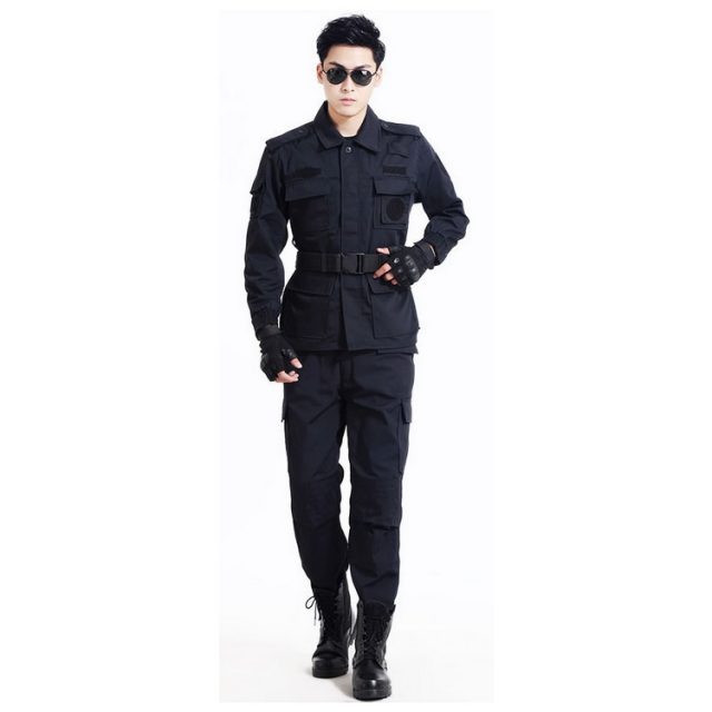 Polyester tear-proof security uniform (1)