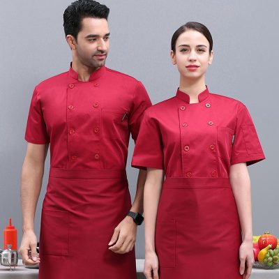 Professional custom hotel chef uniforms (3)