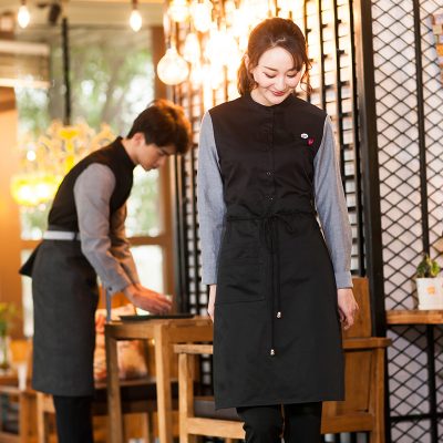 Properly design classic restaurant uniforms (5)