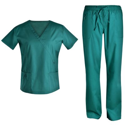 Slim-fit medical uniforms in multiple colors (4)