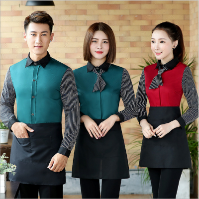Stylish dining uniforms for hotel employees (5)