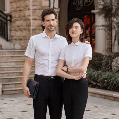Summer professional shirt company uniform (2)