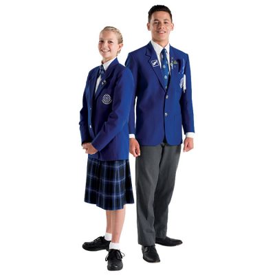 Various styles of European school uniforms (5)