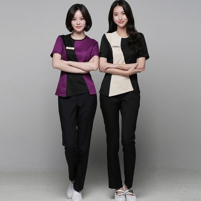 Wholesale room attendant hotel uniform (1)