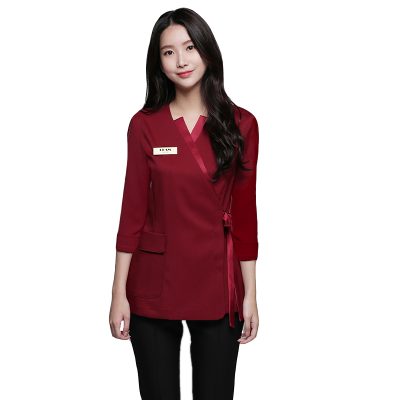Women’s beautiful and dignified hotel uniform (4)
