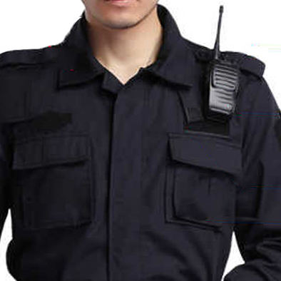 custom logo security uniform set