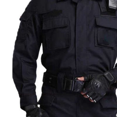custom logo security uniform set
