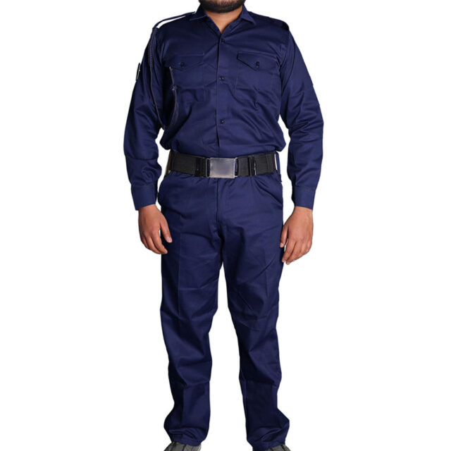 Hot Selling Guard Security Uniform Set Wholesale Clothing (2) customized guard security uniform set