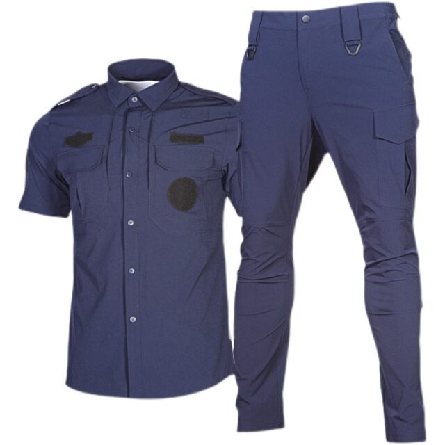 Quick-Drying Summer Security Uniform Tops Manufacturer Supply (2) summer duty tops for security uniforms