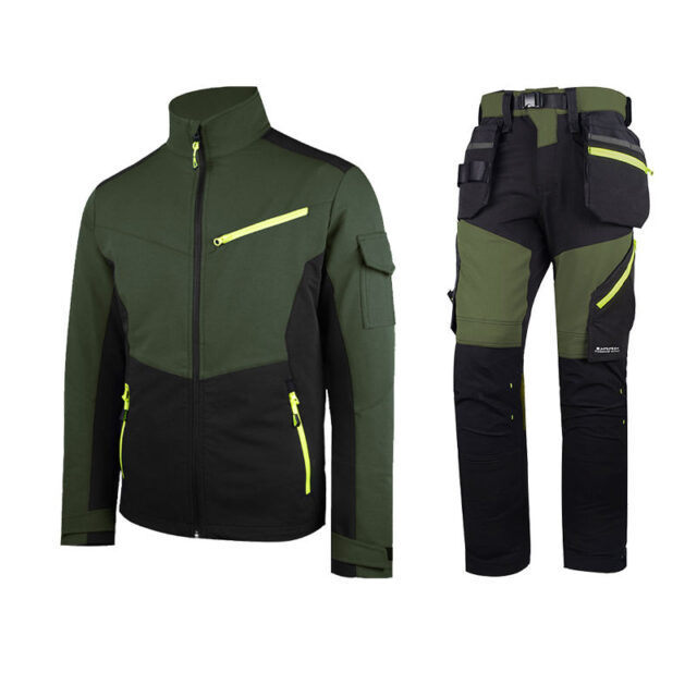 Safetech Security Workwear Jacket & Cargo Pants Bulk Supply (5) cargo pants mechanic uniform suit