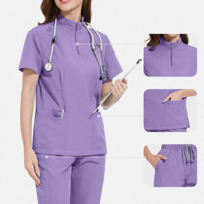 women nurse scrubs factory supply