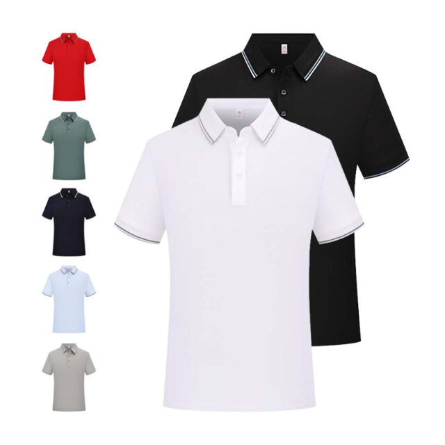 Corporate Logo Reflective Polo Uniform for Industrial Workwear (1) Custom Reflective Polo Workwear Uniform