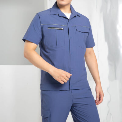 Quick-Dry Stretchy Industrial Workwear