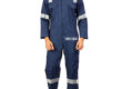 vis reflective industrial coveralls