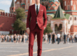 Burgundy Business Suit Uniform Manufacturer