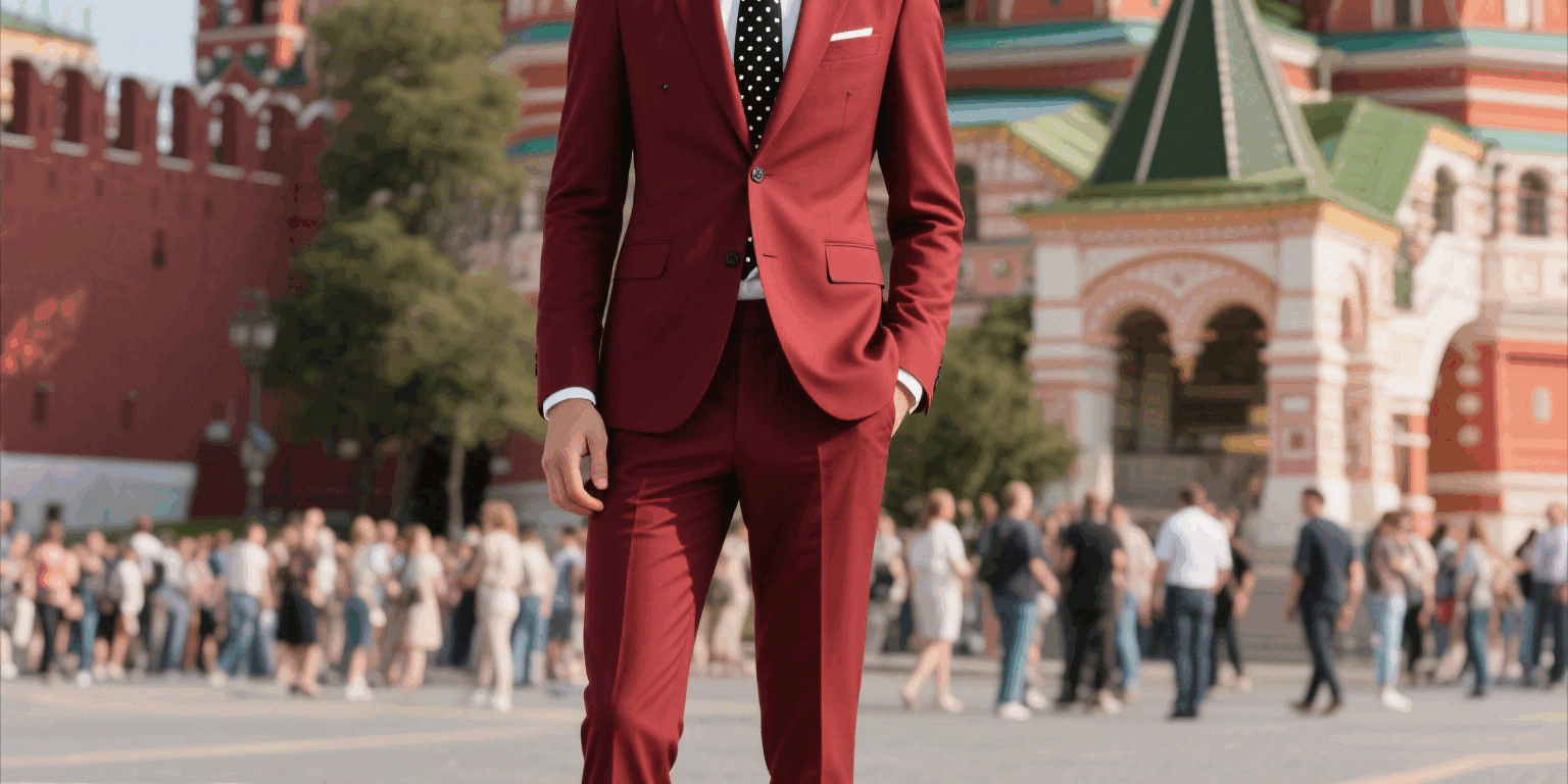 Custom Men’s Business Suit Uniform for Corporate Professionals (3) Burgundy Business Suit Uniform Manufacturer