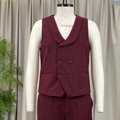 Burgundy Business Suit Uniform Manufacturer