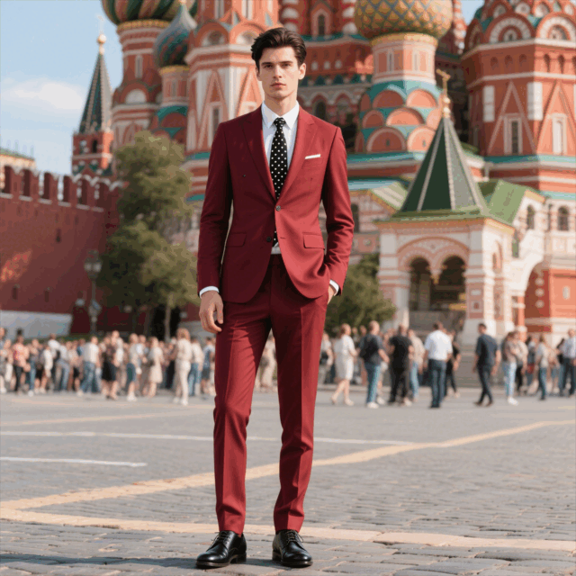 Burgundy Business Suit Uniform Manufacturer