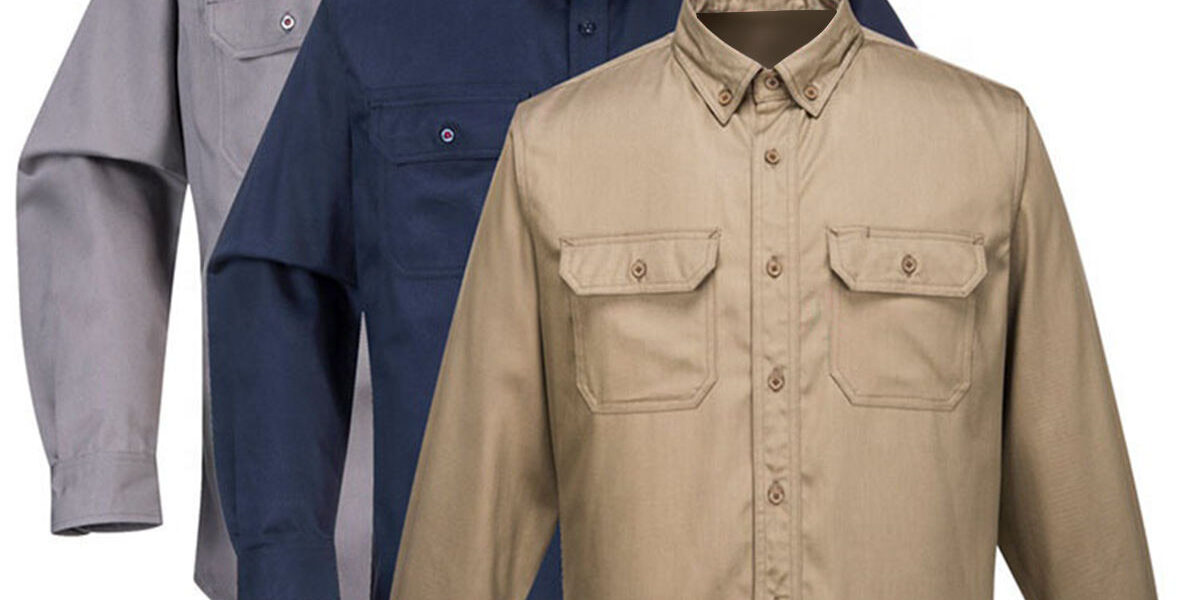 Custom NFPA 2112 Fire-Resistant Industrial Work Shirt for Men (7) Resistant Industrial Workwear Manufacturer