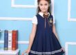 English style school uniforms manufacturerEnglish-style primary school uniforms with pinafore summer dresses and short sleeves. Produced by a professional uniforms manufacturer.