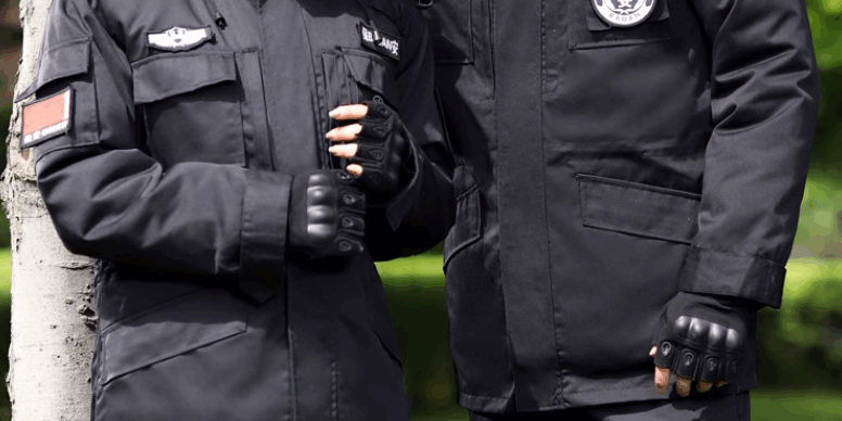 High-Quality Tactical Winter Security Guard Work Coat (2) Tactical Winter Security Guard Workwear Coat