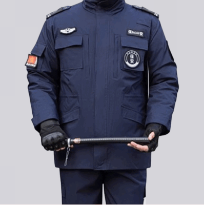Tactical Winter Security Guard Workwear Coat