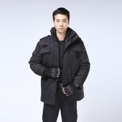 Tactical Winter Security Guard Workwear Coat