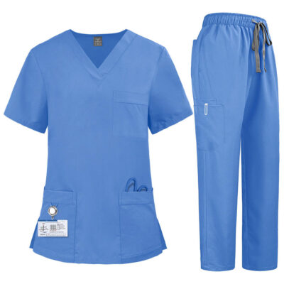 Hospital operating room scrubs