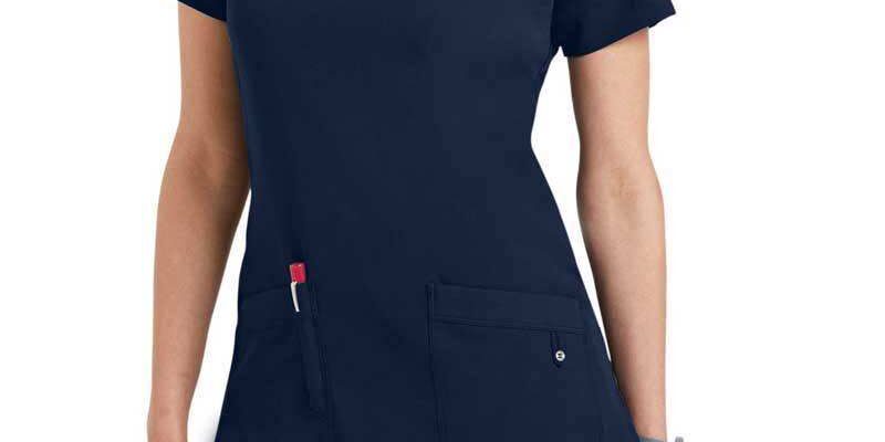 Hot Sale Women’s Nursing Scrubs V-neck Hospital Uniforms (4) Hospital Uniform Manufacturer