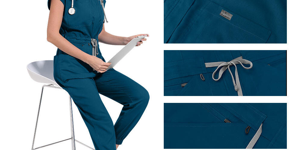 Operating Room Scrubs Supplier One Piece Pantsuit Uniforms (3) Operating room scrubs supplier